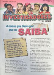 Panfleto 10 Quatro coisas para saber (50 un)