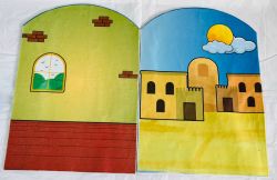 Luva Cenário Casa-Cidade