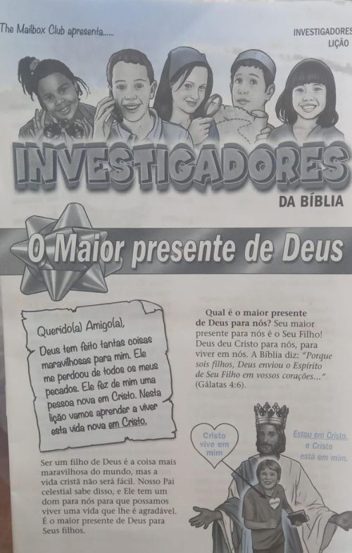 Fl 12- O maior presente de Deus (50 un) Pequeno