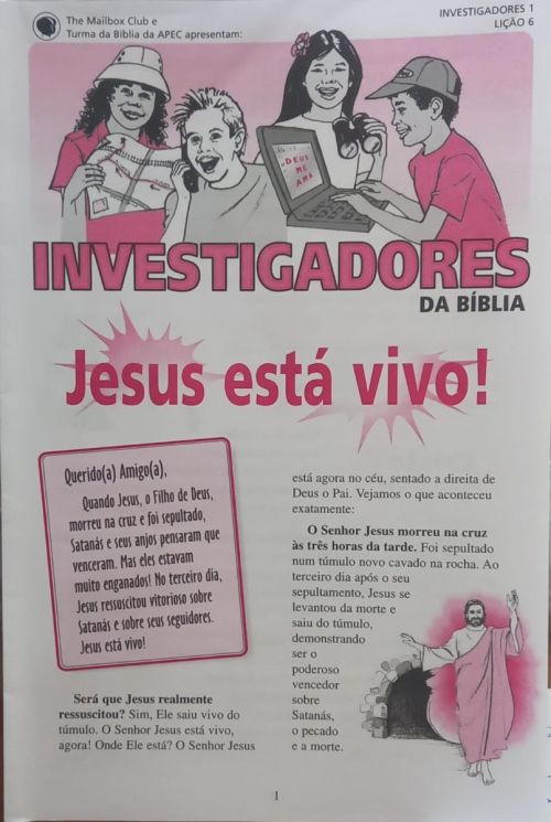 Fl 06- Jesus está vivo! (50 un) Pequeno